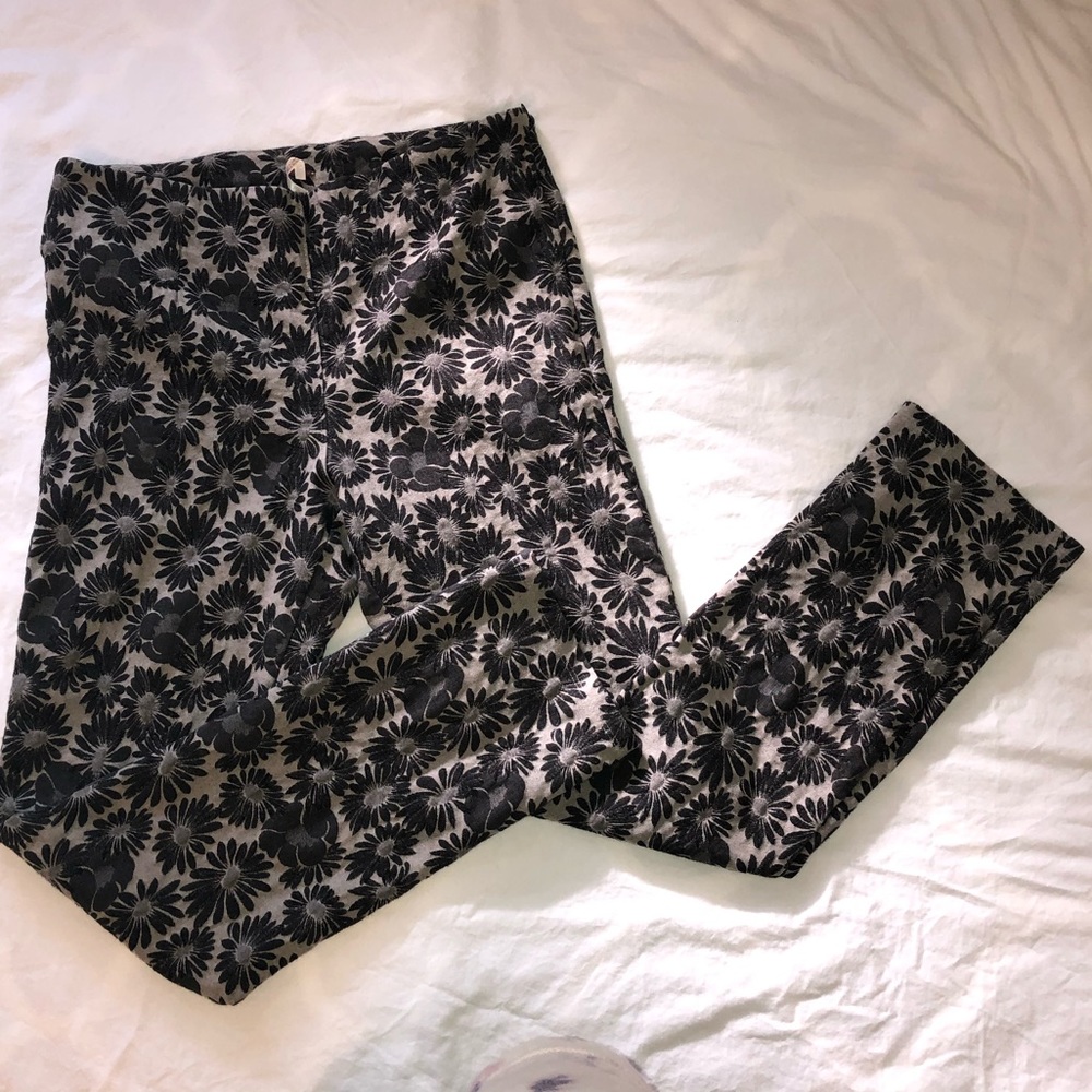 Free People Floral Print Pants